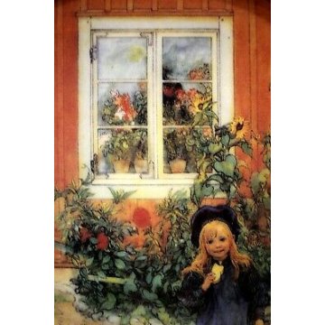 ANTICO PIATTO Ceramica Carl Larsson ROYAL COPENAGHEN PORCELAIN DENMARK '900