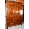 ANTICO ARMADIO INTARSIATO GUARDAROBA LOMBARDO NOCE epoca 1800 ANCIENT WARDROBE