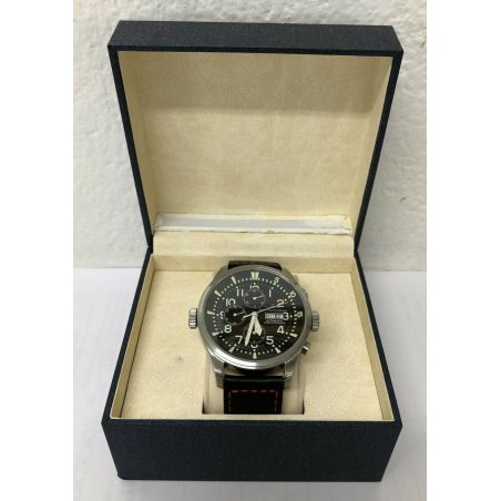 OROLOGIO POLSO ZENO WATCH BASEL AUTOMATIC CHRONOGRAPH SWISS MADE 6239 FUNZIONA 