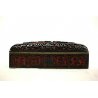ANTICA SCATOLA  LACCA CINESE CLOISONNE' INTAGLIATA TRAFORATA BOX LID CHINA '900