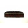 ANTICA SCATOLA  LACCA CINESE CLOISONNE' INTAGLIATA TRAFORATA BOX LID CHINA '900