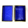 ANTICA SCATOLA  LACCA CINESE CLOISONNE' INTAGLIATA TRAFORATA BOX LID CHINA '900