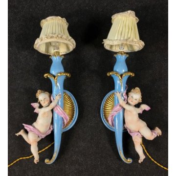 Coppia di applique in...