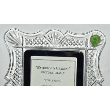 CORNICE PORTAFOTO CRISTALLO SCATOLA WATERFORD CRYSTAL PICTURE FRAME RITRATTO OLD