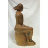 SCULTURA  Floriano Catanzaro MODERNA TERRACOTTA NUDO DI DONNA  META' 900 h36