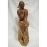 SCULTURA  Floriano Catanzaro MODERNA TERRACOTTA NUDO DI DONNA  META' 900 h36