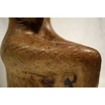 SCULTURA  Floriano Catanzaro MODERNA TERRACOTTA NUDO DI DONNA  META' 900 h36