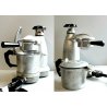 CAFFETTIERA VINTAGE LA VESUVIANA ESPRESSO COFFEE MAKERS IN ALLUMINIO ELETTRICO 