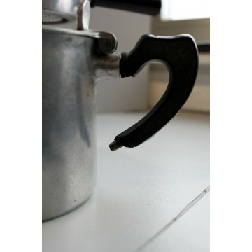 CAFFETTIERA VINTAGE VESUVIANA Bialetti Brev. 415468 ESPRESSO MOKA ALLUMINIO 50's