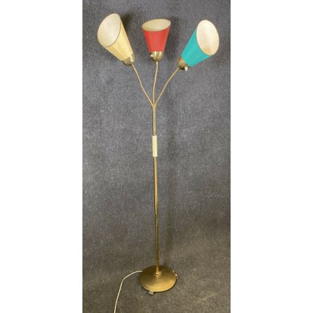 LAMPADA DA TERRA PIANTANA DESIGN ANNI 60 IN STILE GIUSEPPE OSTUNI VINTAGE 1960 