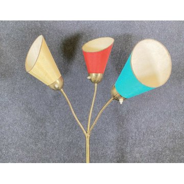 LAMPADA DA TERRA PIANTANA DESIGN ANNI 60 IN STILE GIUSEPPE OSTUNI VINTAGE 1960 