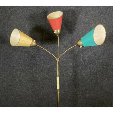 LAMPADA DA TERRA PIANTANA DESIGN ANNI 60 IN STILE GIUSEPPE OSTUNI VINTAGE 1960 