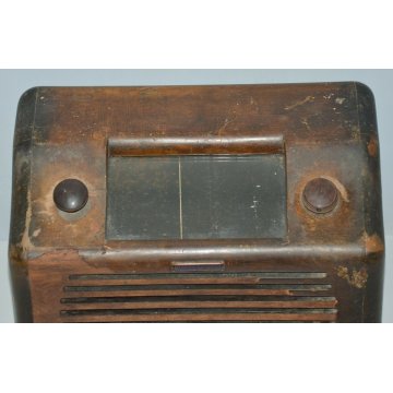 RARA ANTICA RADIO Allocchio Bacchini 519 epoca 1940 RADICA valvole COLLEZIONE
