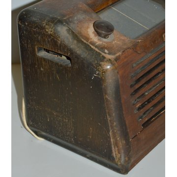 RARA ANTICA RADIO Allocchio Bacchini 519 epoca 1940 RADICA valvole COLLEZIONE