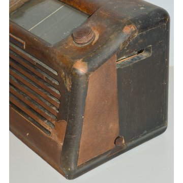 RARA ANTICA RADIO Allocchio Bacchini 519 epoca 1940 RADICA valvole COLLEZIONE