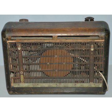 RARA ANTICA RADIO Allocchio Bacchini 519 epoca 1940 RADICA valvole COLLEZIONE