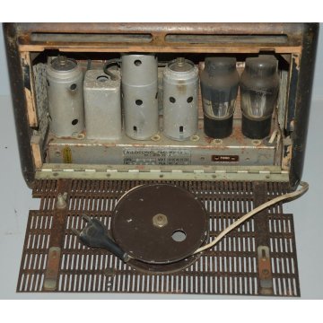 RARA ANTICA RADIO Allocchio Bacchini 519 epoca 1940 RADICA valvole COLLEZIONE