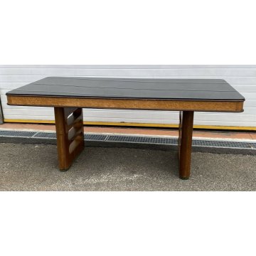 TAVOLO DA PRANZO DESIGN OSVALDO BORSANI MOBILE DECO ANNI 50 VINTAGE PALISSANDRO
