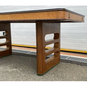 TAVOLO DA PRANZO DESIGN OSVALDO BORSANI MOBILE DECO ANNI 50 VINTAGE PALISSANDRO