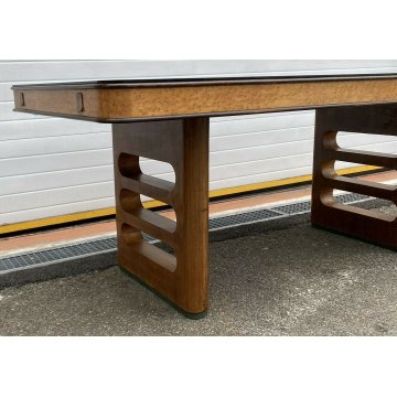 TAVOLO DA PRANZO DESIGN OSVALDO BORSANI MOBILE DECO ANNI 50 VINTAGE PALISSANDRO