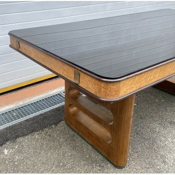 TAVOLO DA PRANZO DESIGN OSVALDO BORSANI MOBILE DECO ANNI 50 VINTAGE PALISSANDRO