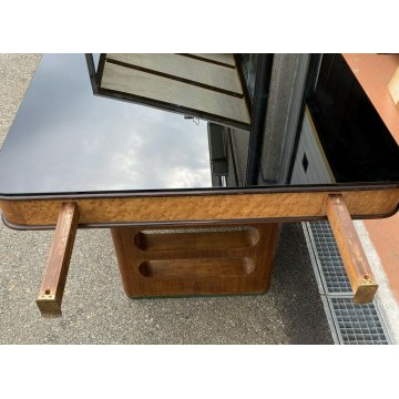 TAVOLO DA PRANZO DESIGN OSVALDO BORSANI MOBILE DECO ANNI 50 VINTAGE PALISSANDRO