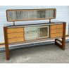 CREDENZA DESIGN OSVALDO BORSANI MOBILE BAR ANNI 50 SIDEBOARD VINTAGE PALISSANDRO