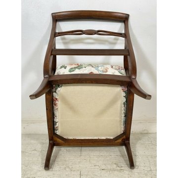 POLTRONA DESIGN IN STILE PAOLO BUFFA ARMCHAIR STOFFA VINTAGE ANNI 40/50 ITALIA 