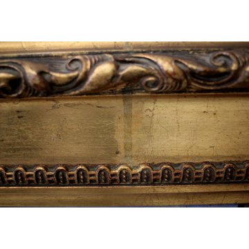 ANTICO QUADRO OLIO TAVOLA Meazza CASE SOPRA Maisano VALBRONA MACCHIAIOLO '900