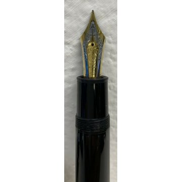 PENNA STILOGRAFICA MONTBLANC 18K GERMANY MEISTERSTUCK 149 VINTAGE NERE SCATOLA