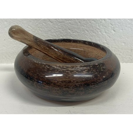 POSA CENERE DESIGN MURANO ORO SVUOTATASCHE ATTR. ERCOLE BAROVIER MADE IN ITALY 