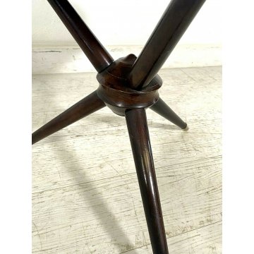 TAVOLO ROTONDO BASSO DA CENTRO VINTAGE ROUND SIDE TABLE COFFEE TABLE MID CENTURY