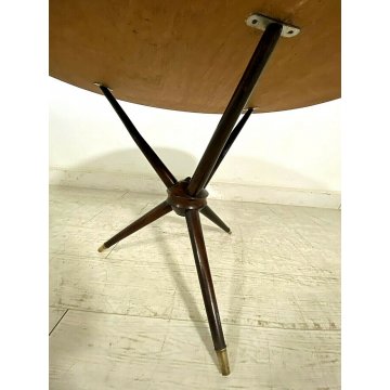 TAVOLO ROTONDO BASSO DA CENTRO VINTAGE ROUND SIDE TABLE COFFEE TABLE MID CENTURY