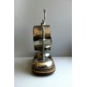 ANTICA SVEGLIA  A DOPPIA CAMPANA OROLOGIO DA TAVOLO TABLE CLOCK WATCH ART DECO'