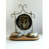 ANTICA SVEGLIA  A DOPPIA CAMPANA OROLOGIO DA TAVOLO TABLE CLOCK WATCH ART DECO'
