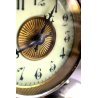 ANTICA SVEGLIA  A DOPPIA CAMPANA OROLOGIO DA TAVOLO TABLE CLOCK WATCH ART DECO'