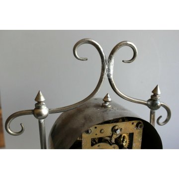 ANTICA SVEGLIA  A DOPPIA CAMPANA OROLOGIO DA TAVOLO TABLE CLOCK WATCH ART DECO'