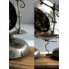 ANTICA SVEGLIA  A DOPPIA CAMPANA OROLOGIO DA TAVOLO TABLE CLOCK WATCH ART DECO'