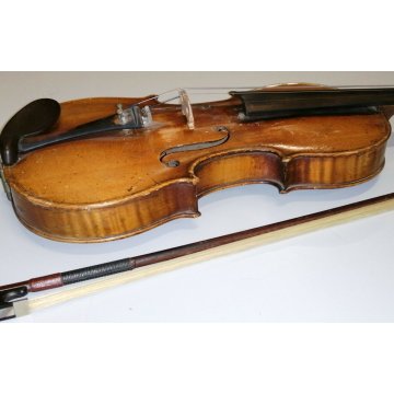 ANTICO VIOLINO Meinel & Herold EPOCA 1900 STRUMENTO MUSICALE OLD GERMAN VIOLIN