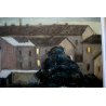 ANTICO DIPINTO OLIO TAVOLA Giulio Vanzaghi SERA INVERNALE PAESAGGIO NOVARA 1961