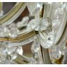ANTICO LAMPADARIO Maria Teresa VETRO Murano 900 DORATO OLD GLASS HANGING LAMP