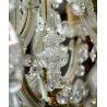 ANTICO LAMPADARIO Maria Teresa VETRO Murano 900 DORATO OLD GLASS HANGING LAMP