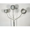 LAMPADA DA TERRA 3 BRACCI PIANTANA DESIGN ANNI 70 VINTAGE 1960 ATTR. REGGIANI 
