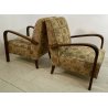 COPPIA POLTRONA ART DECO ARMCHAIR DESIGN SEDIA VINTAGE ANNI 20/30 SALA SALOTTO 
