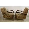 COPPIA POLTRONA ART DECO ARMCHAIR DESIGN SEDIA VINTAGE ANNI 20/30 SALA SALOTTO 