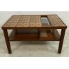 TAVOLINO BAR VINTAGE ANNI 60 DESIGN SALOTTO TAVOLO MID CENTURY PIASTRELLA TABLE 