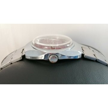 OROLOGIO polso di FORMA Starmaster VINTAGE anni 70 MECCANICO OLD RED WRISTWATCH