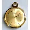 ANTICO OROLOGIO TASCA Longines ULTRAPIATTO dorato EPOCA anni 70 OLD POCKET WATCH