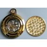ANTICO OROLOGIO TASCA Longines ULTRAPIATTO dorato EPOCA anni 70 OLD POCKET WATCH