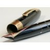 RARA penna stilografica SHEAFFER PFM anni 60 NERO ORO vintage OLD FOUNTAIN PEN